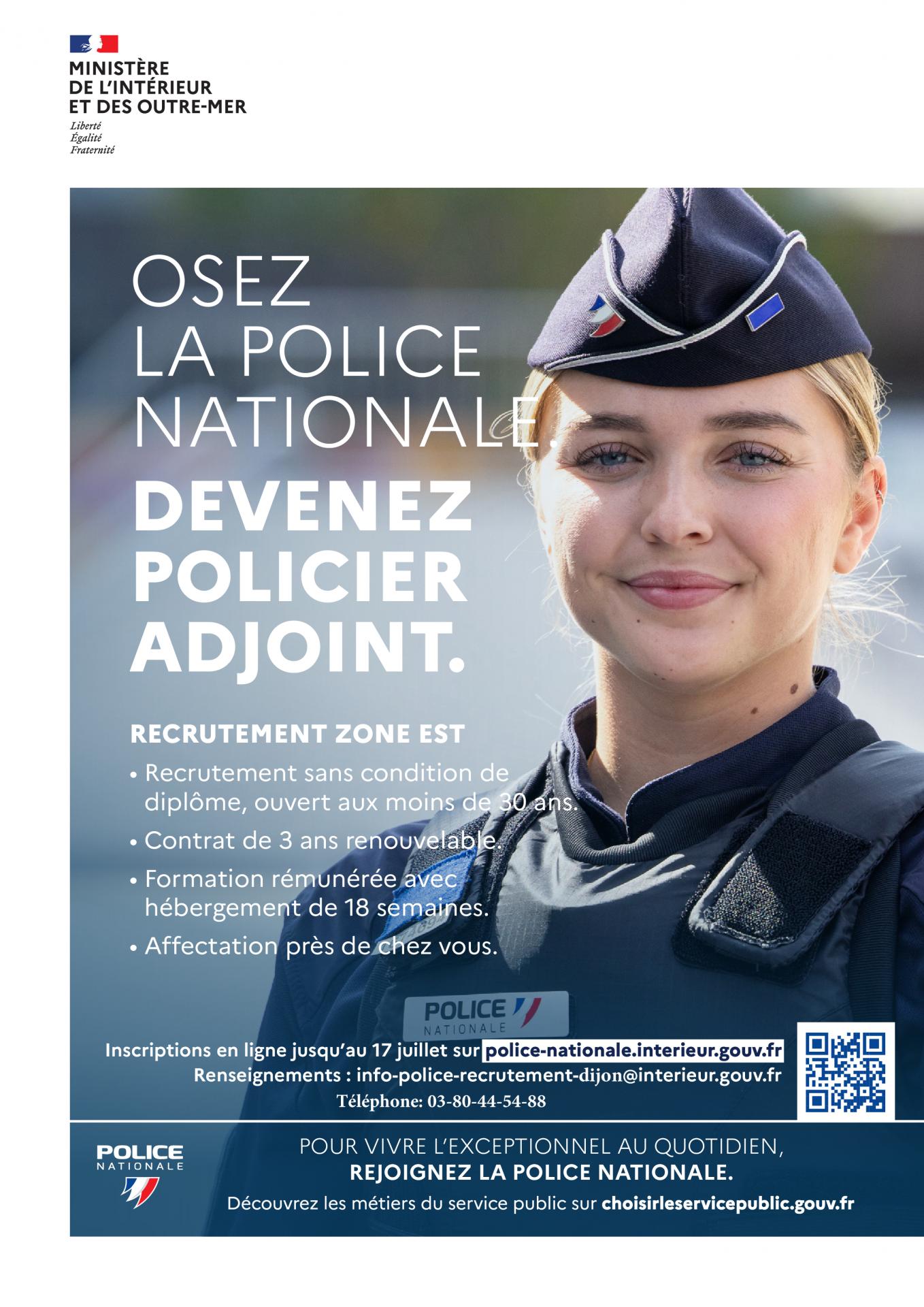 affiche recrutement 