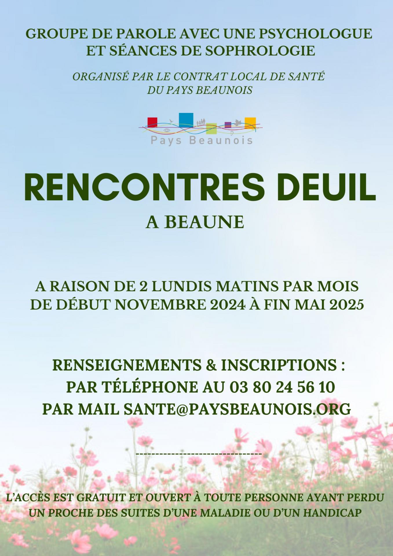 rencontre deuils